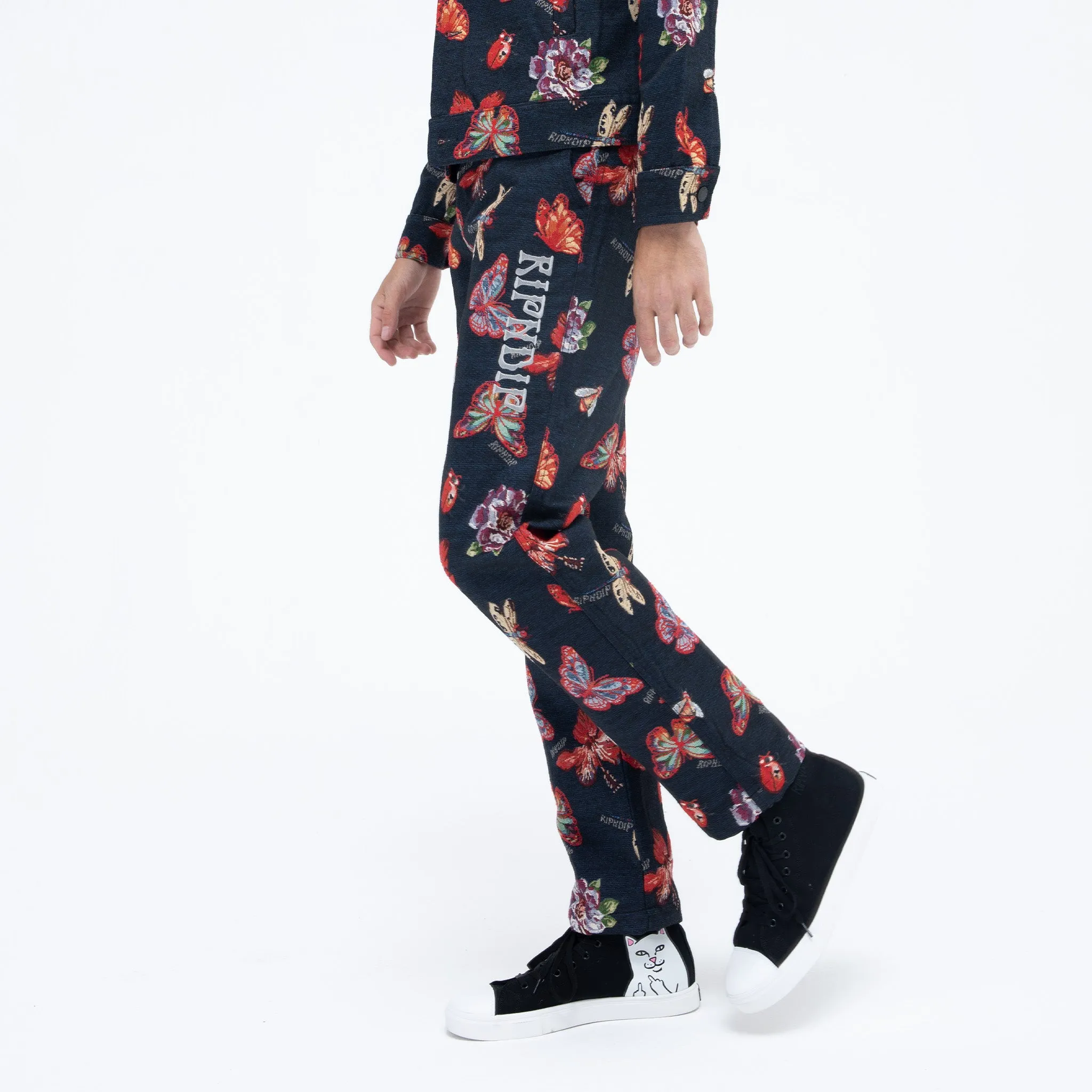 Monarch Butterfly Pants (Black) sold by Ripndip product image thumbnail 3
