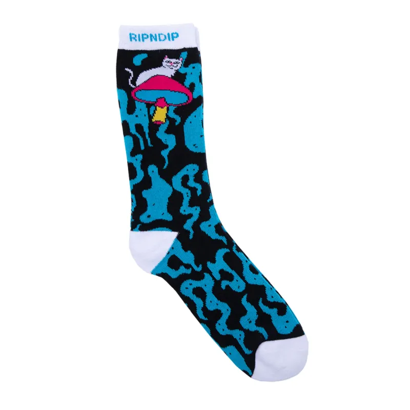 Psychedelic Socks (Blue) sold by Ripndip