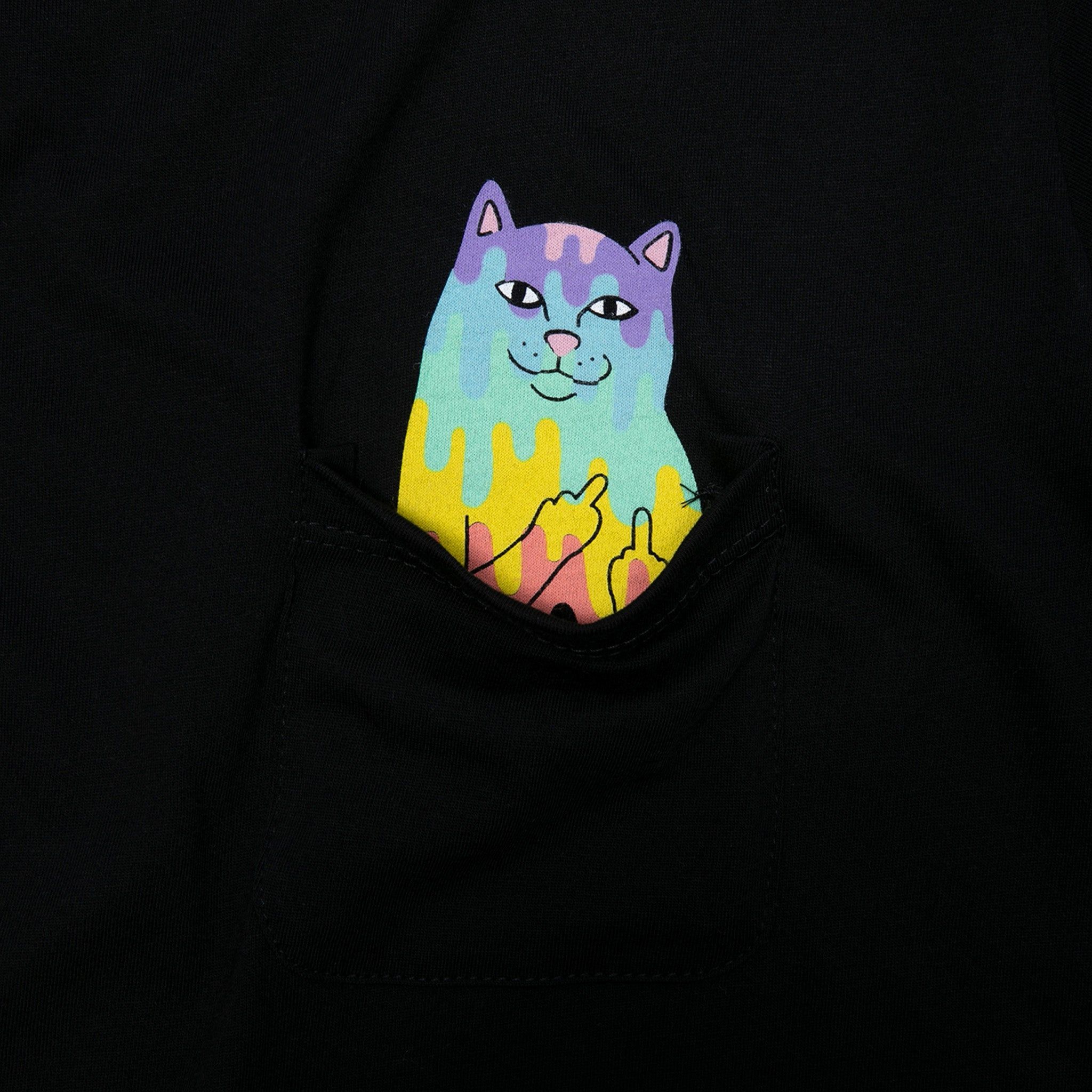 Rainbow Nerm Pocket Tee (Black) sold by Ripndip product image thumbnail 2