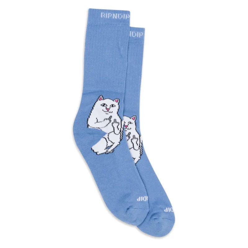 Lord Nermal Socks (Light Slate) sold by Ripndip