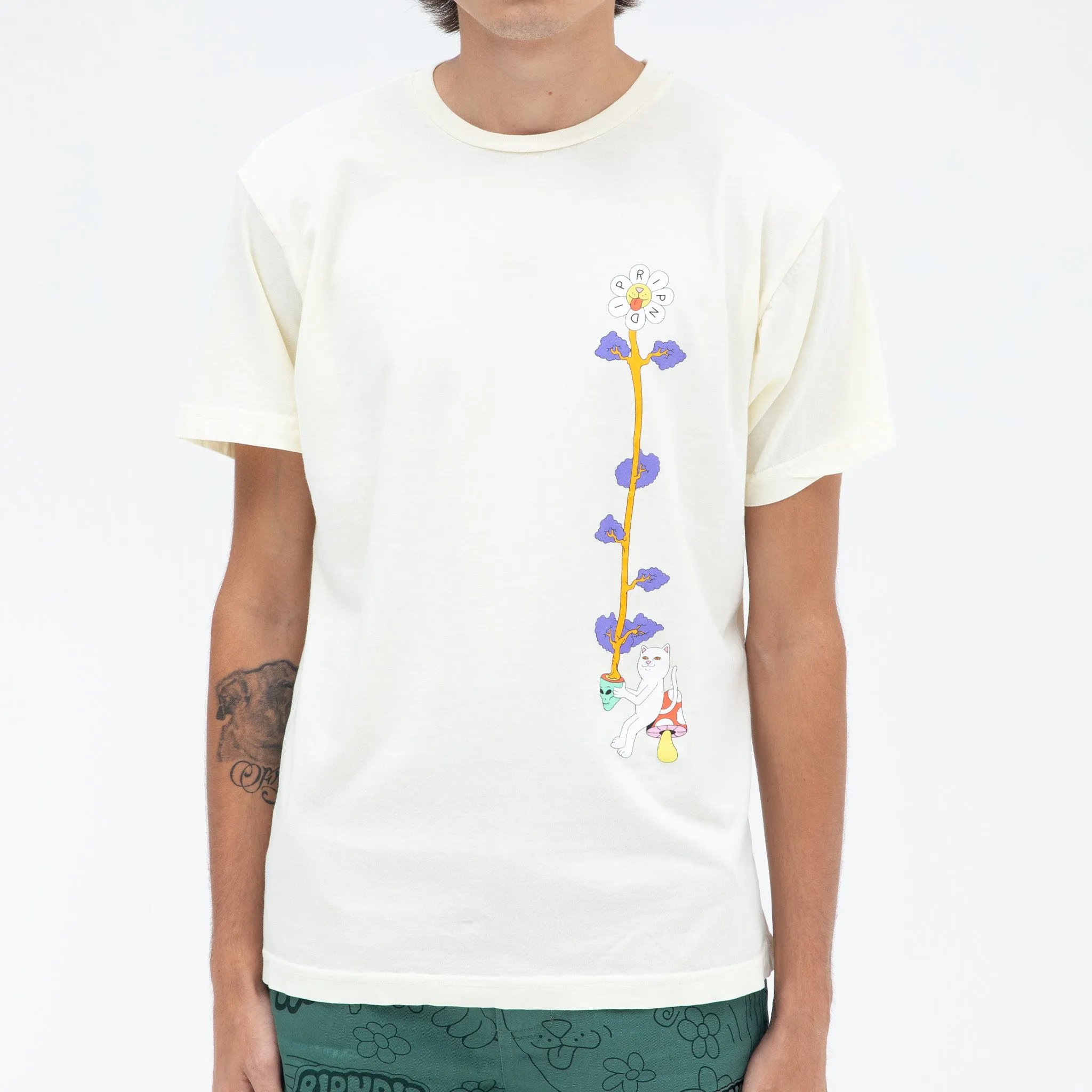Plant Based Tee (Natural) sold by Ripndip product image thumbnail 2