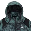 Dark Twisted Fantasy Puffer Jacket (Olive/Black) sold by Ripndip