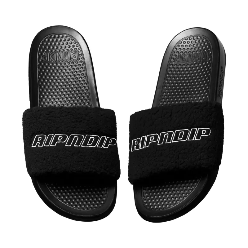 Ripped N Dipped Slides (Black) | Parallel