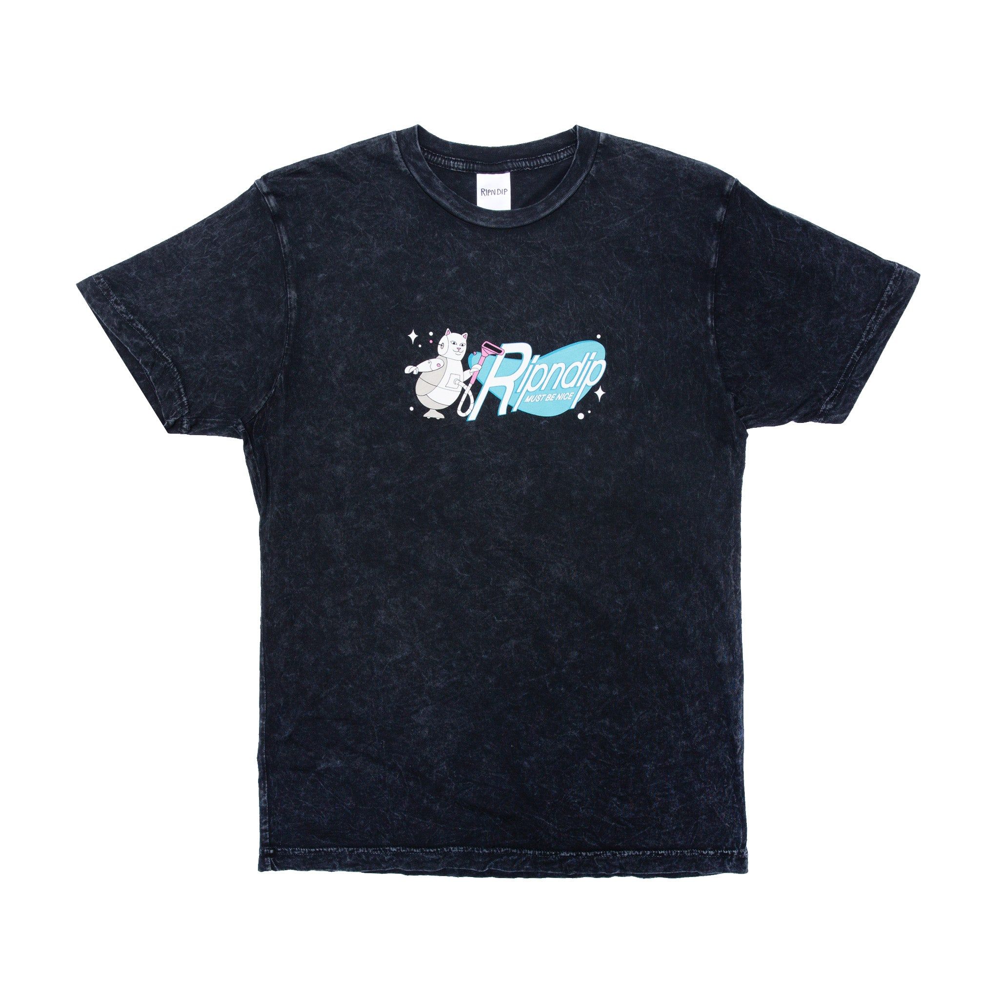 The Nermsons Tee (Black Mineral Wash) sold by Ripndip product image thumbnail 3