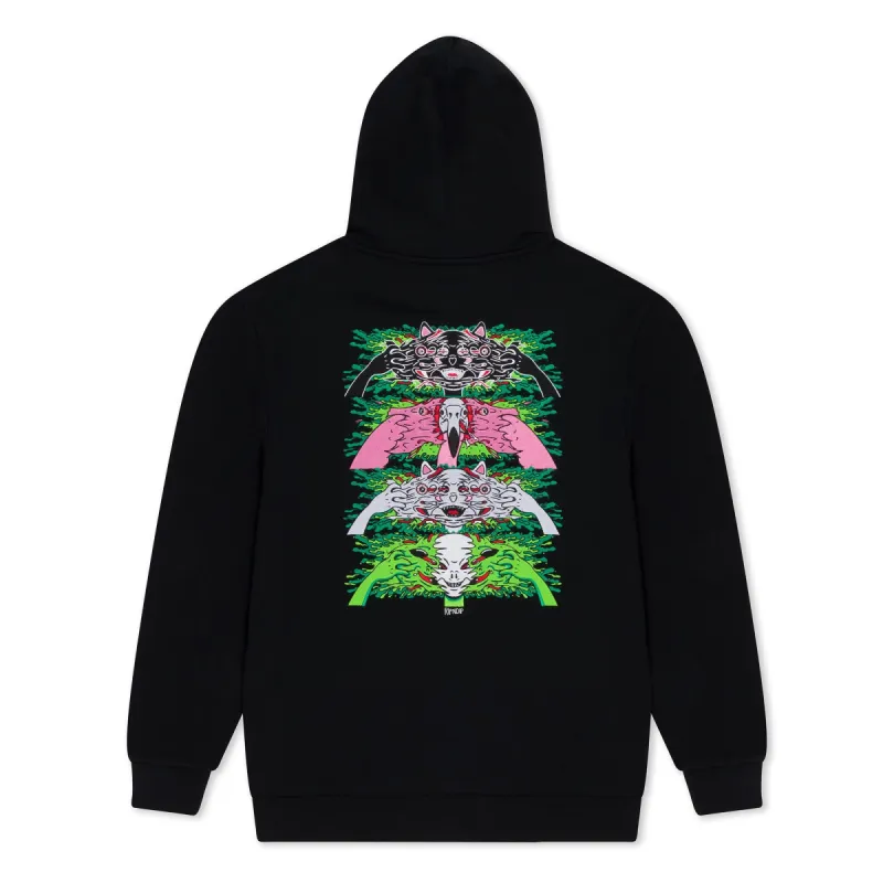 Skull Face Hoodie (Black) sold by Ripndip