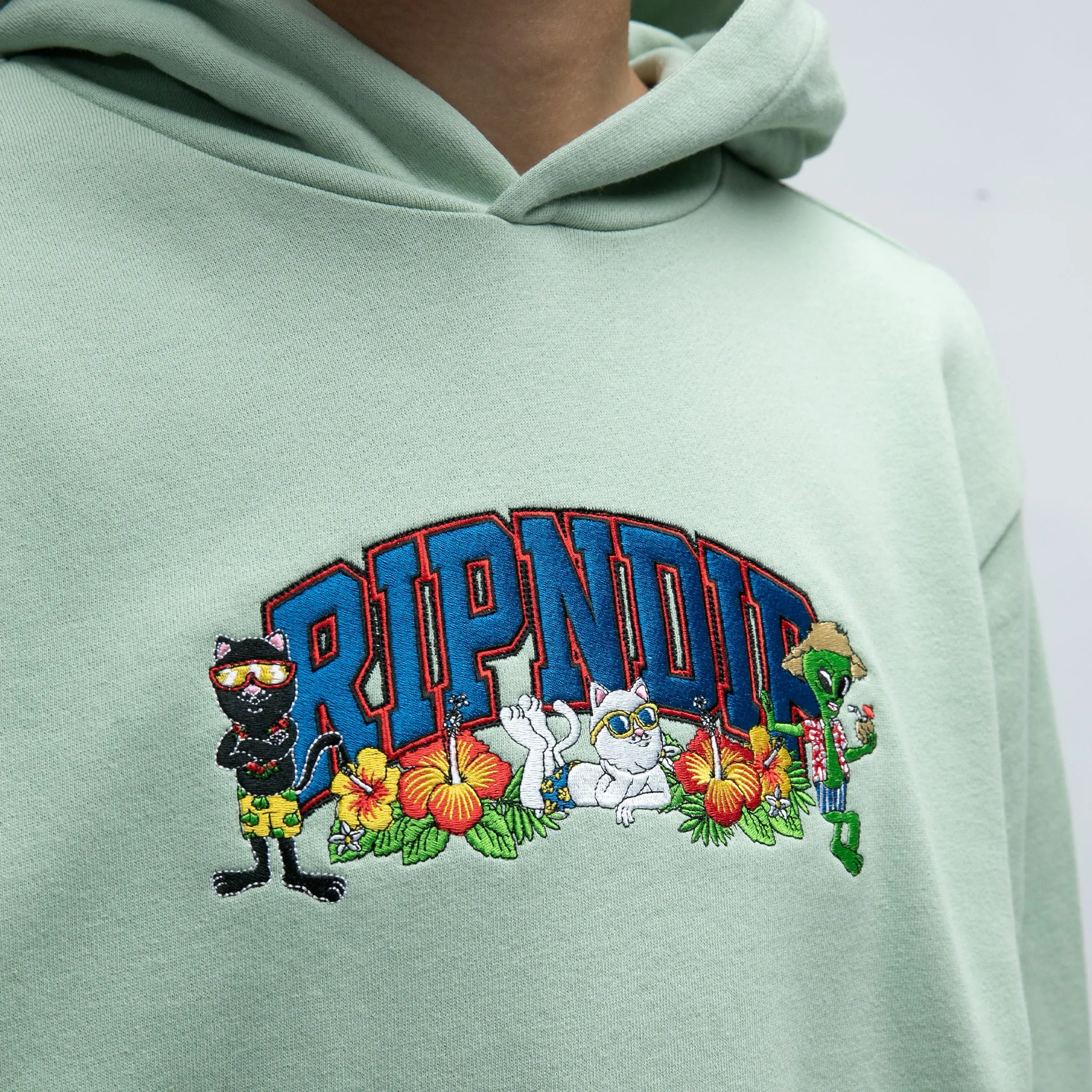 Summer Friends Hoodie (Sage) sold by Ripndip product image thumbnail 3