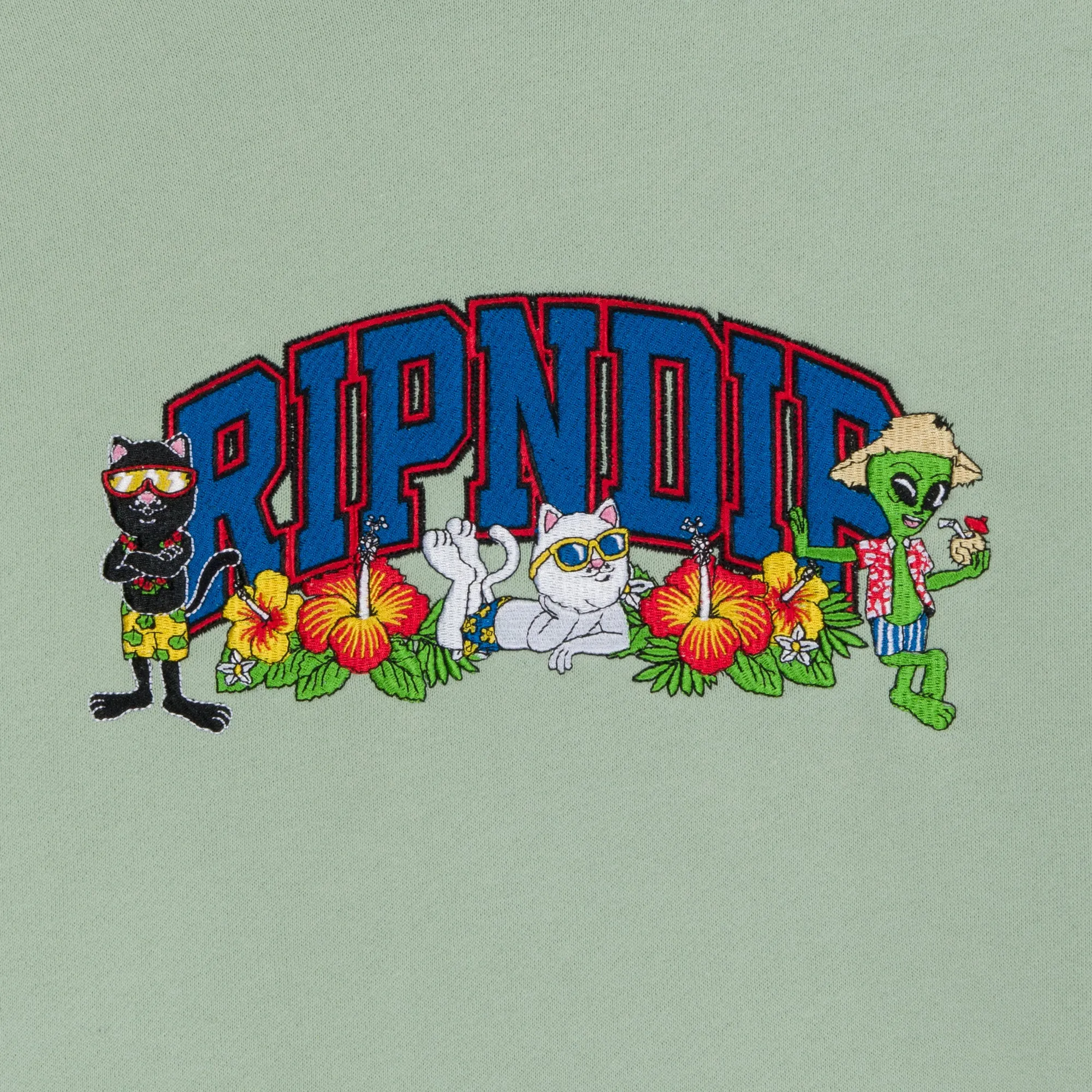 Summer Friends Hoodie (Sage) sold by Ripndip product image thumbnail 4