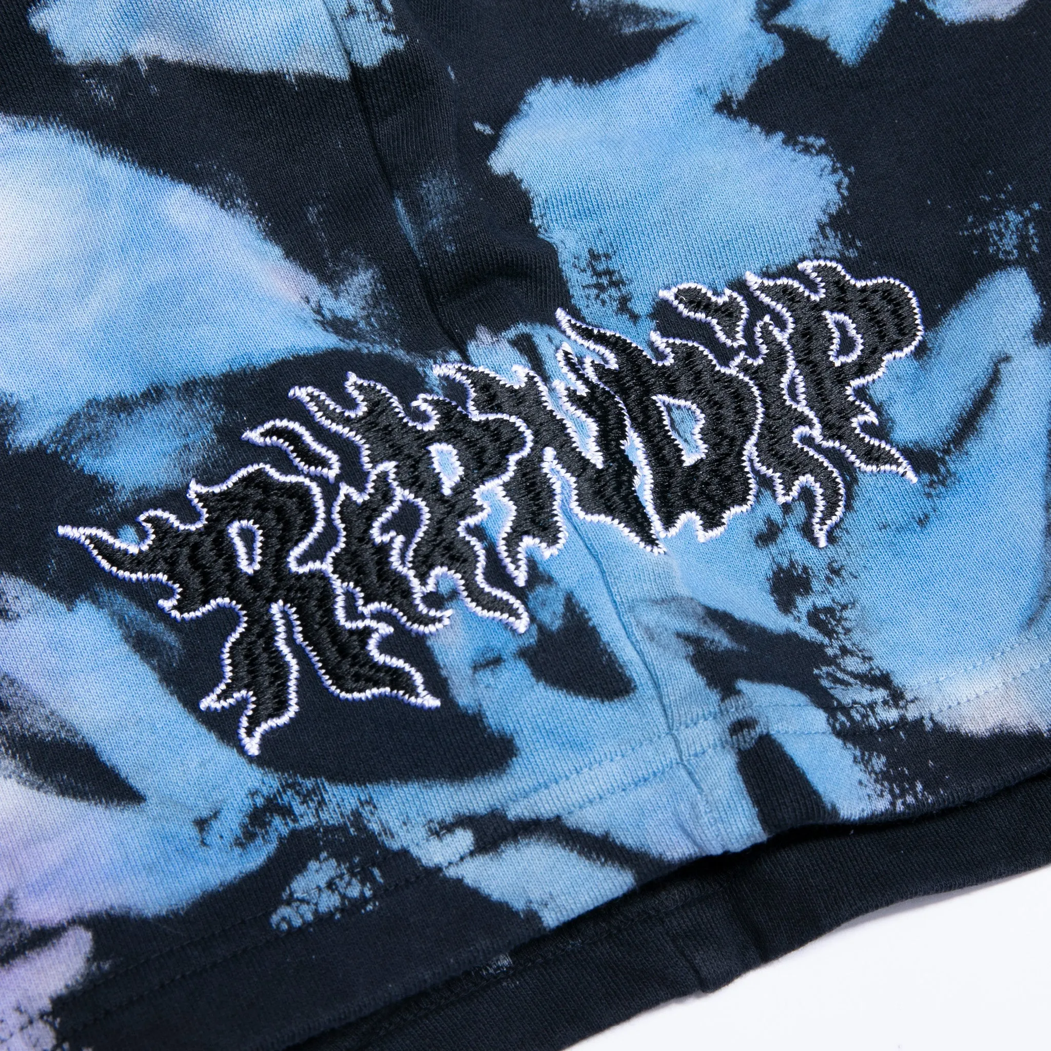 Blaze Sweatshorts (Black/Peach/Purple Tie Dye) sold by Ripndip product image thumbnail 4