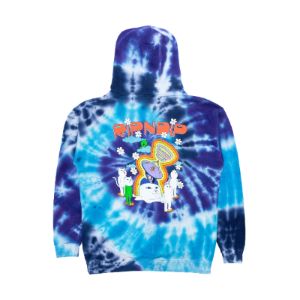 Stellar Hoodie (Purple/Blue Spiral Dye) sold by Ripndip