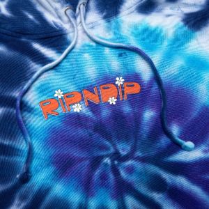 Stellar Hoodie (Purple/Blue Spiral Dye) sold by Ripndip