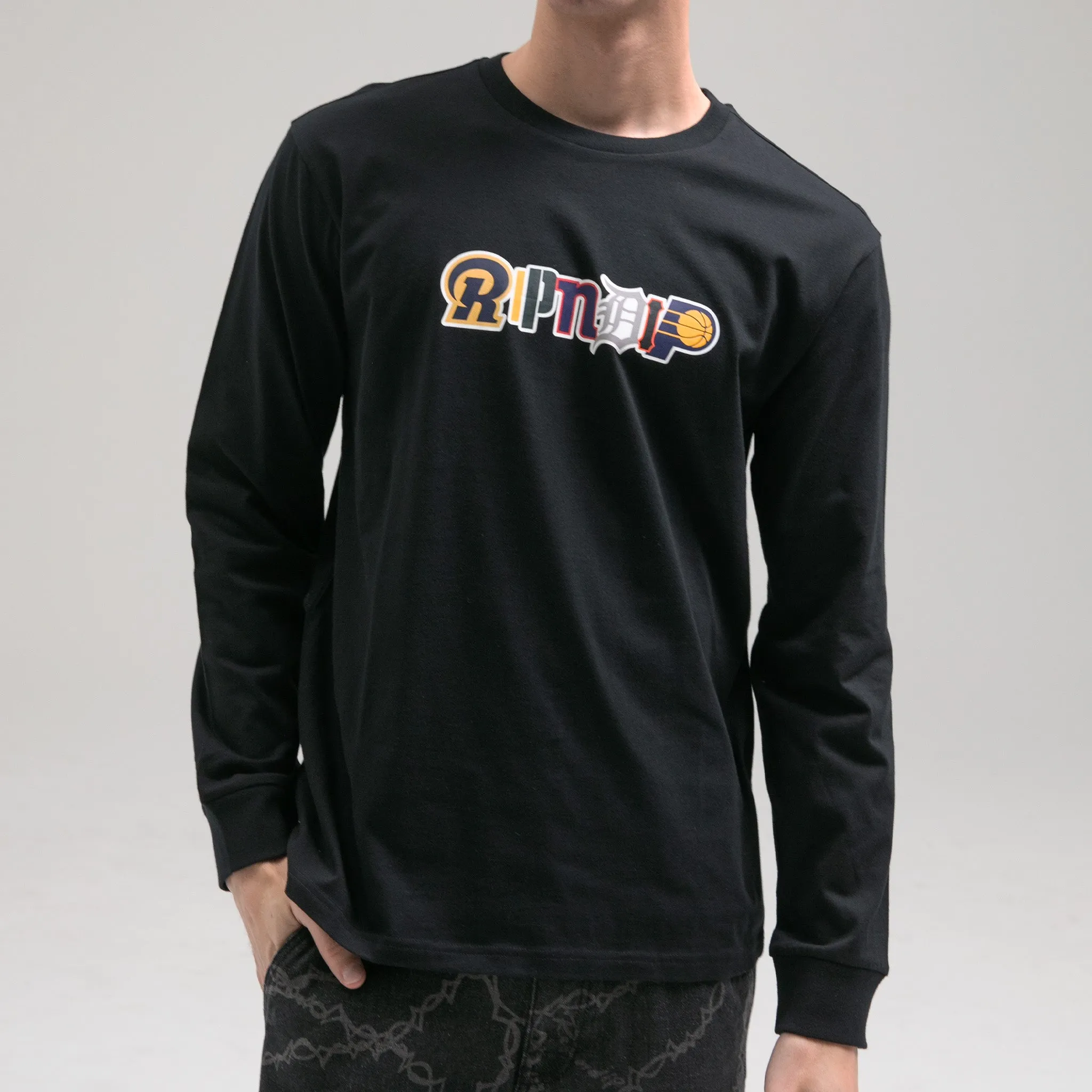 Fan Fave Long Sleeve (Black) sold by Ripndip product image thumbnail 2