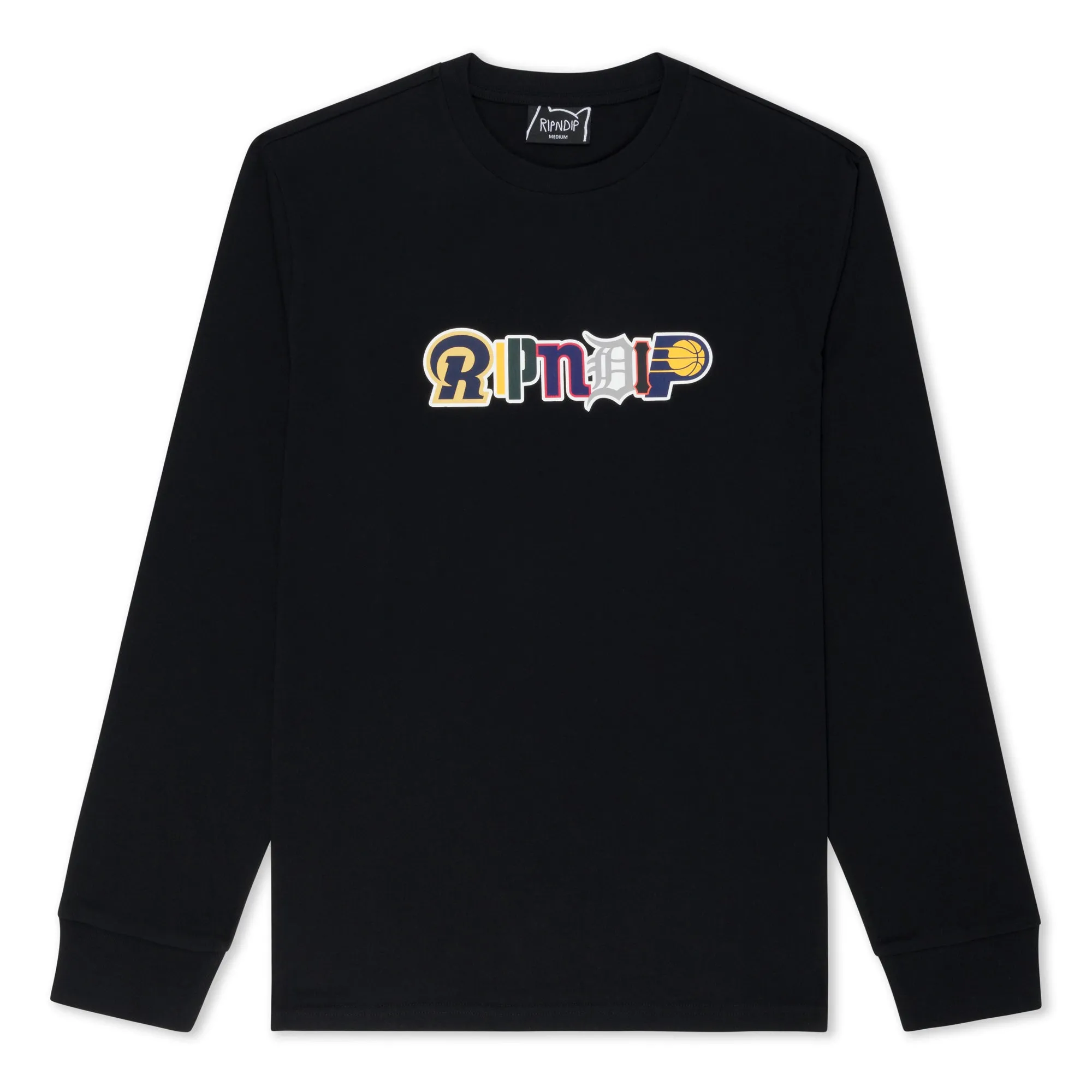 Fan Fave Long Sleeve (Black) sold by Ripndip