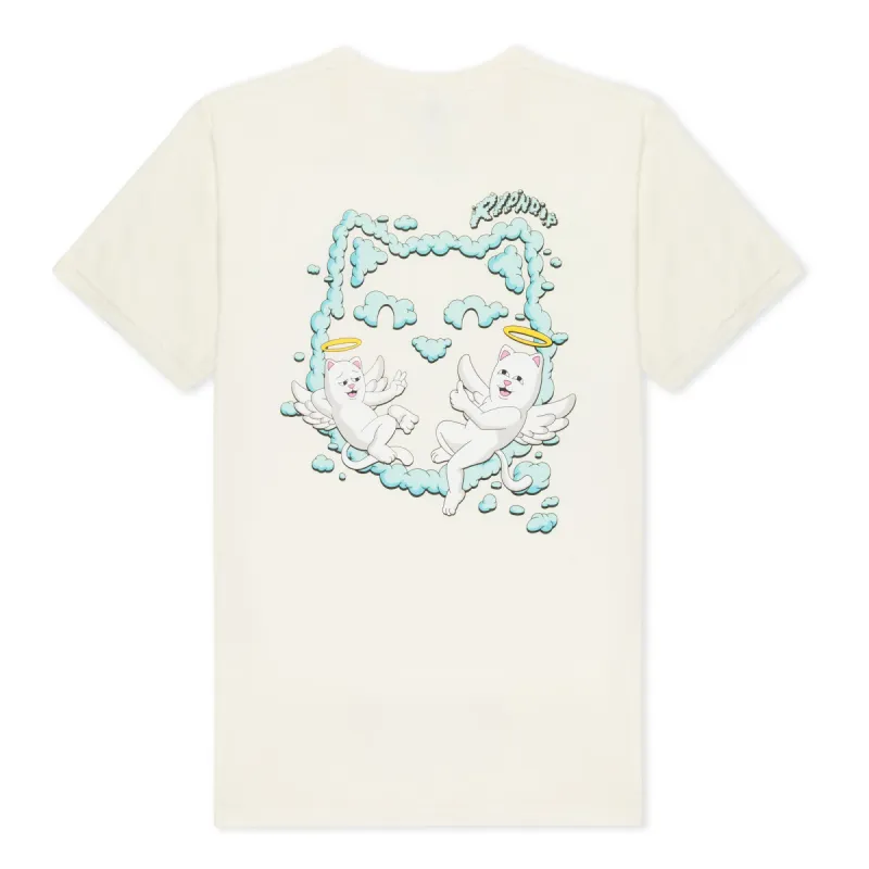 In The Clouds Tee (Natural) made by Ripndip