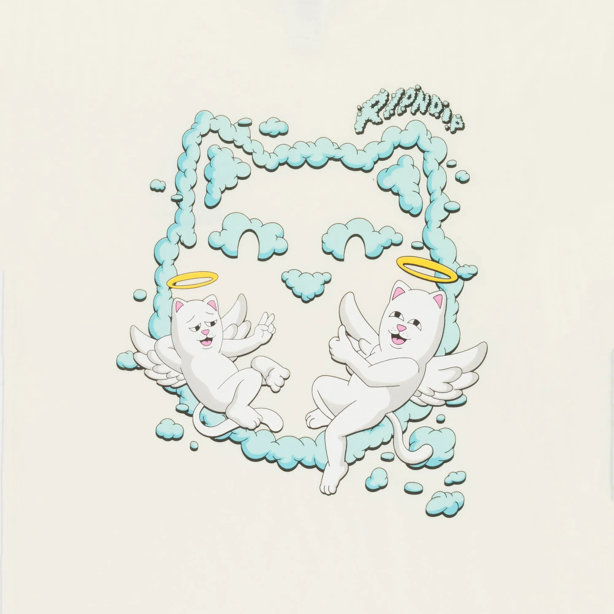 In The Clouds Tee (Natural) sold by Ripndip product image thumbnail 4