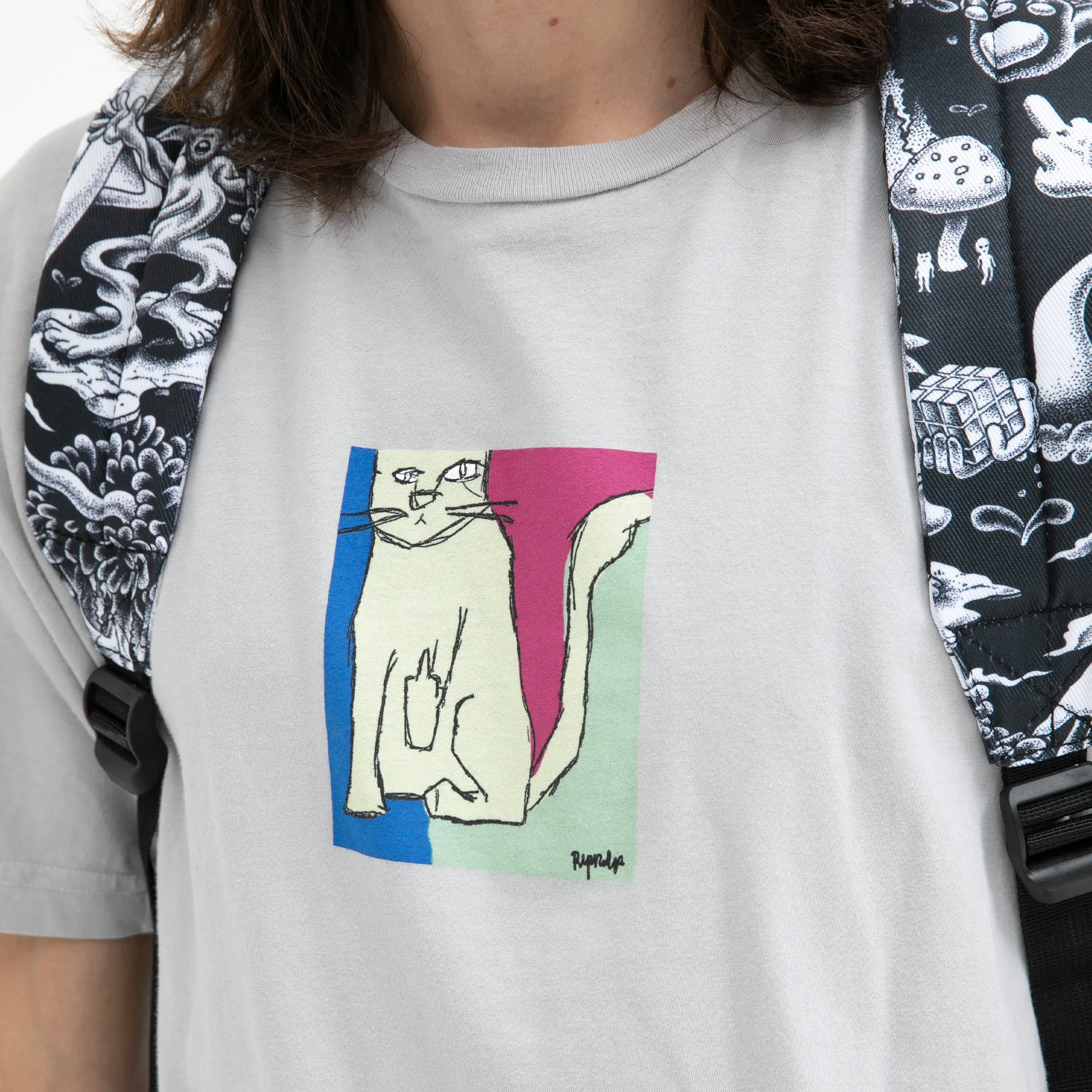 Nermhol Tee (Grey) sold by Ripndip product image thumbnail 2