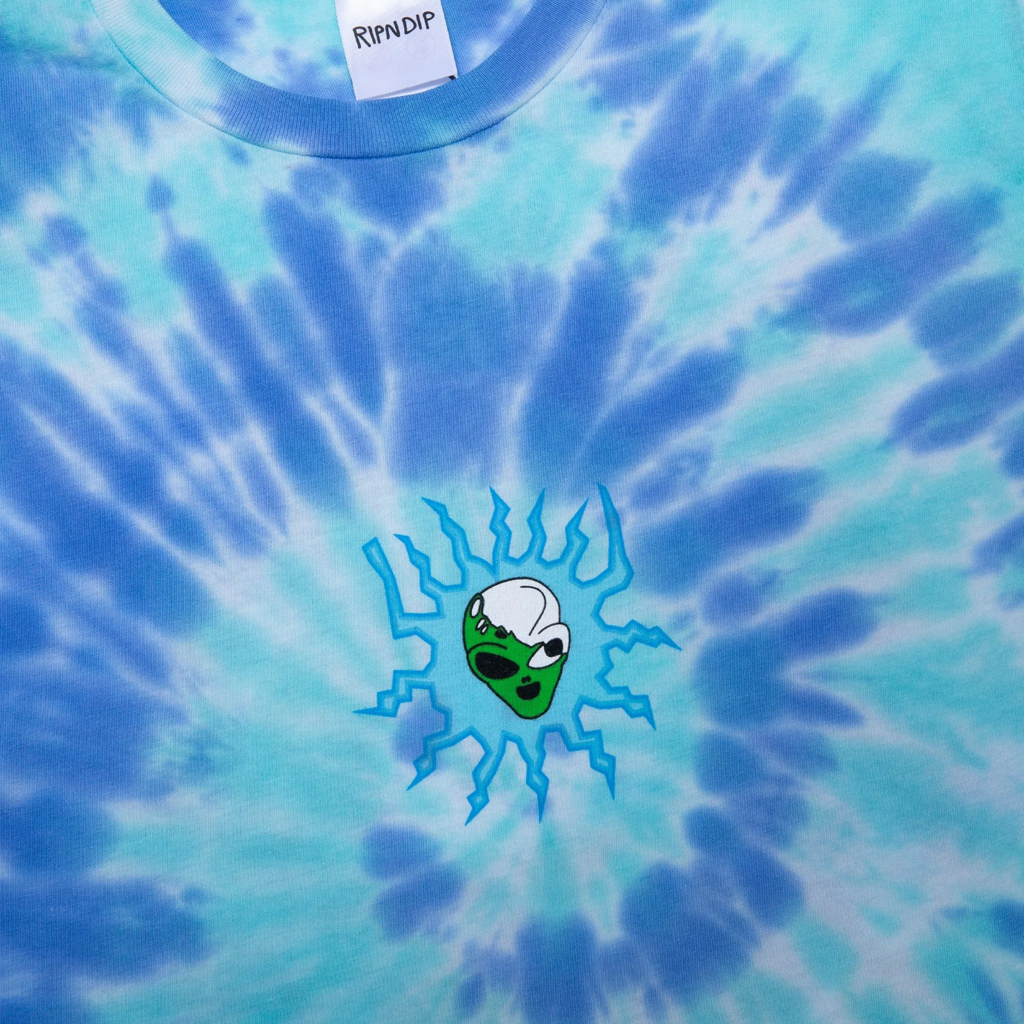 Wizard Tee (Blue/Aqua Spiral Dye) sold by Ripndip product image thumbnail 4