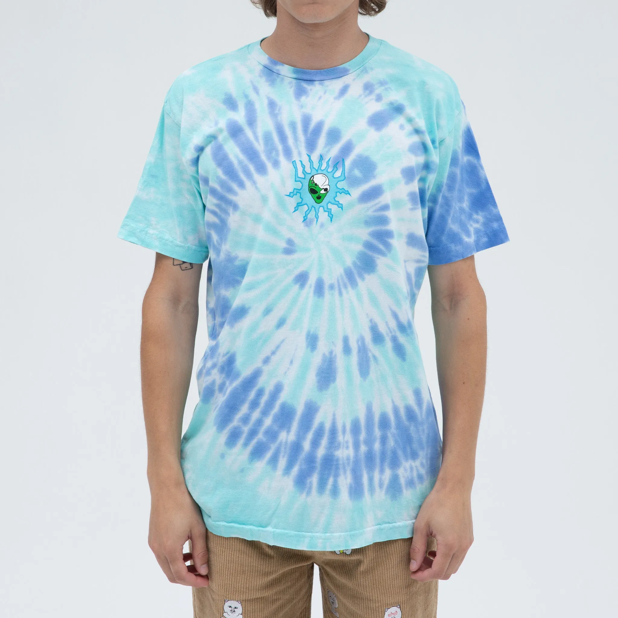 Wizard Tee (Blue/Aqua Spiral Dye) sold by Ripndip product image thumbnail 2