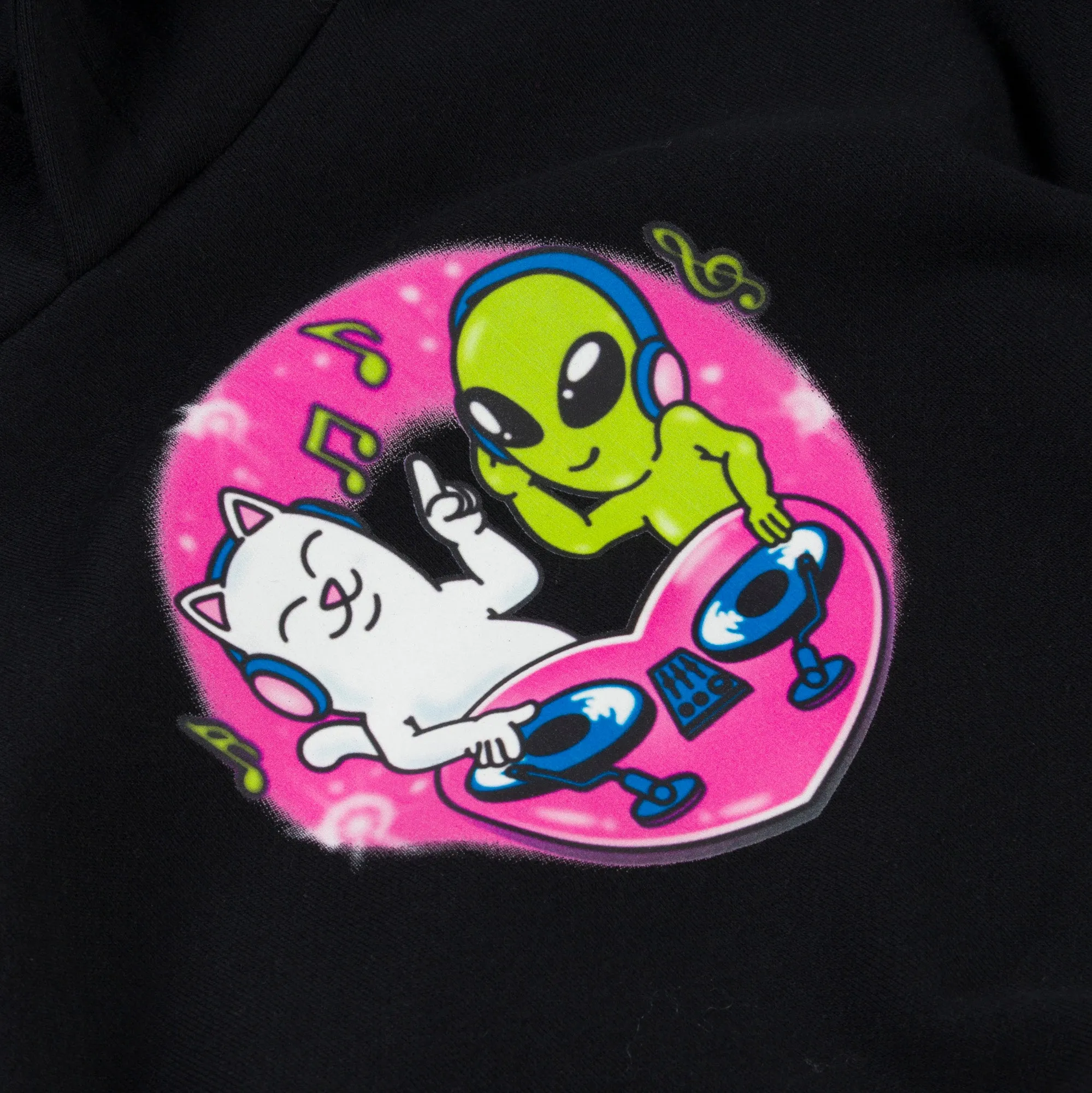 Love Is Ripndip Hoodie (Black) sold by Ripndip product image thumbnail 3