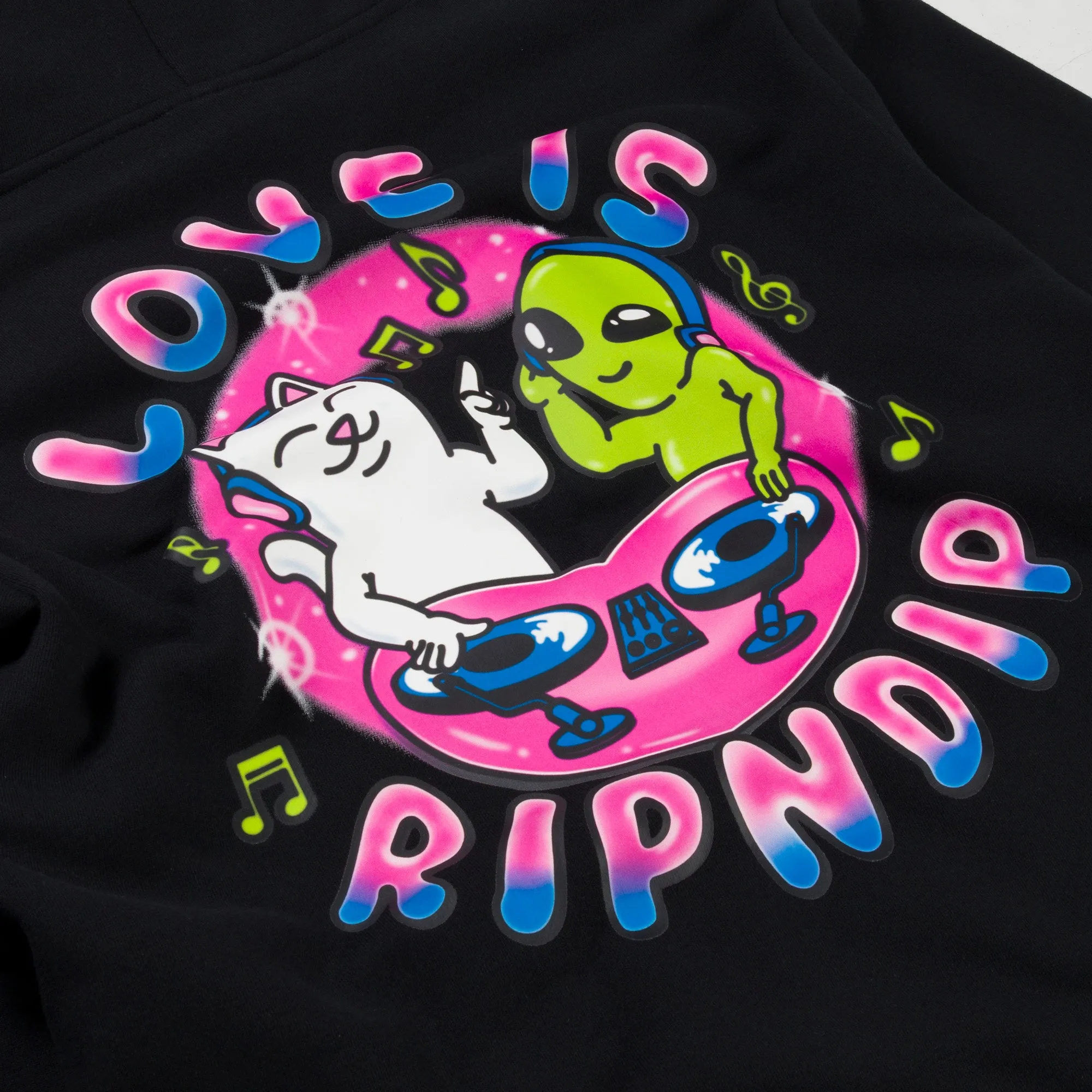 Love Is Ripndip Hoodie (Black) sold by Ripndip product image thumbnail 5