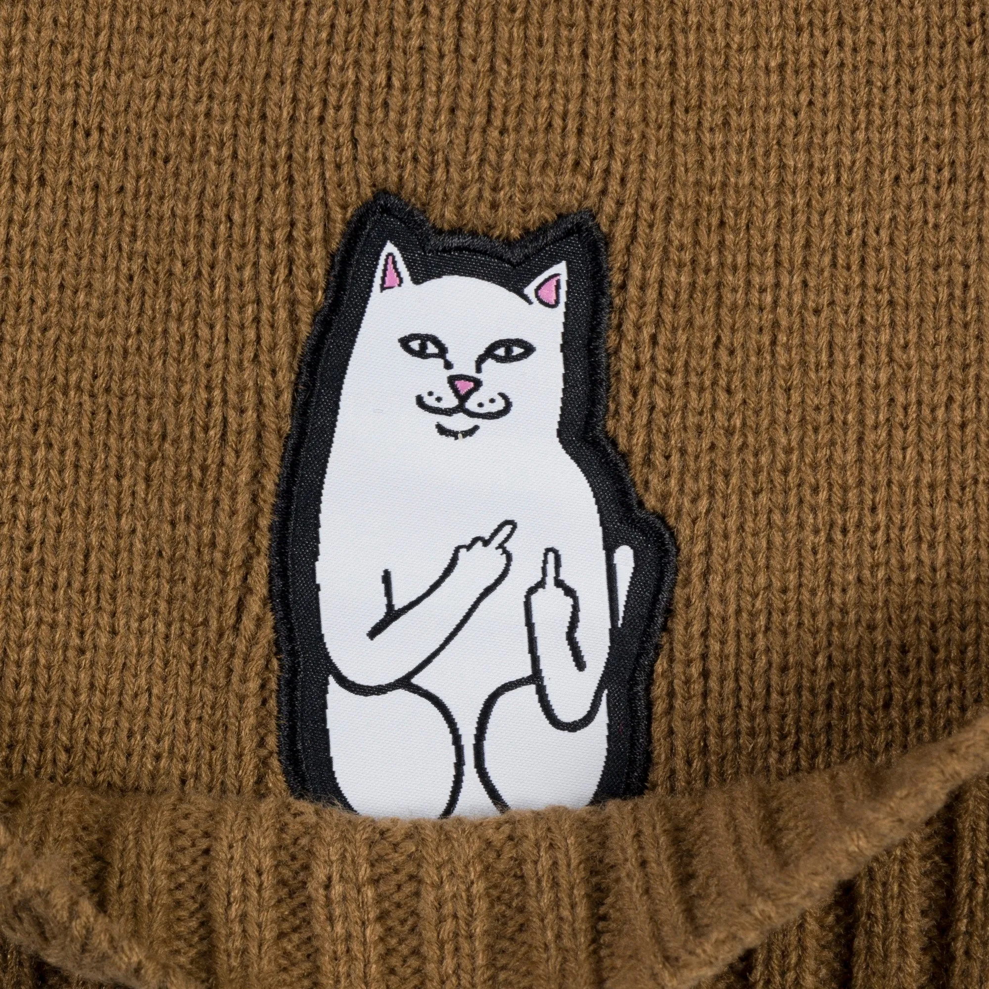 Lord Nermal Beanie (Brown) sold by Ripndip product image thumbnail 4