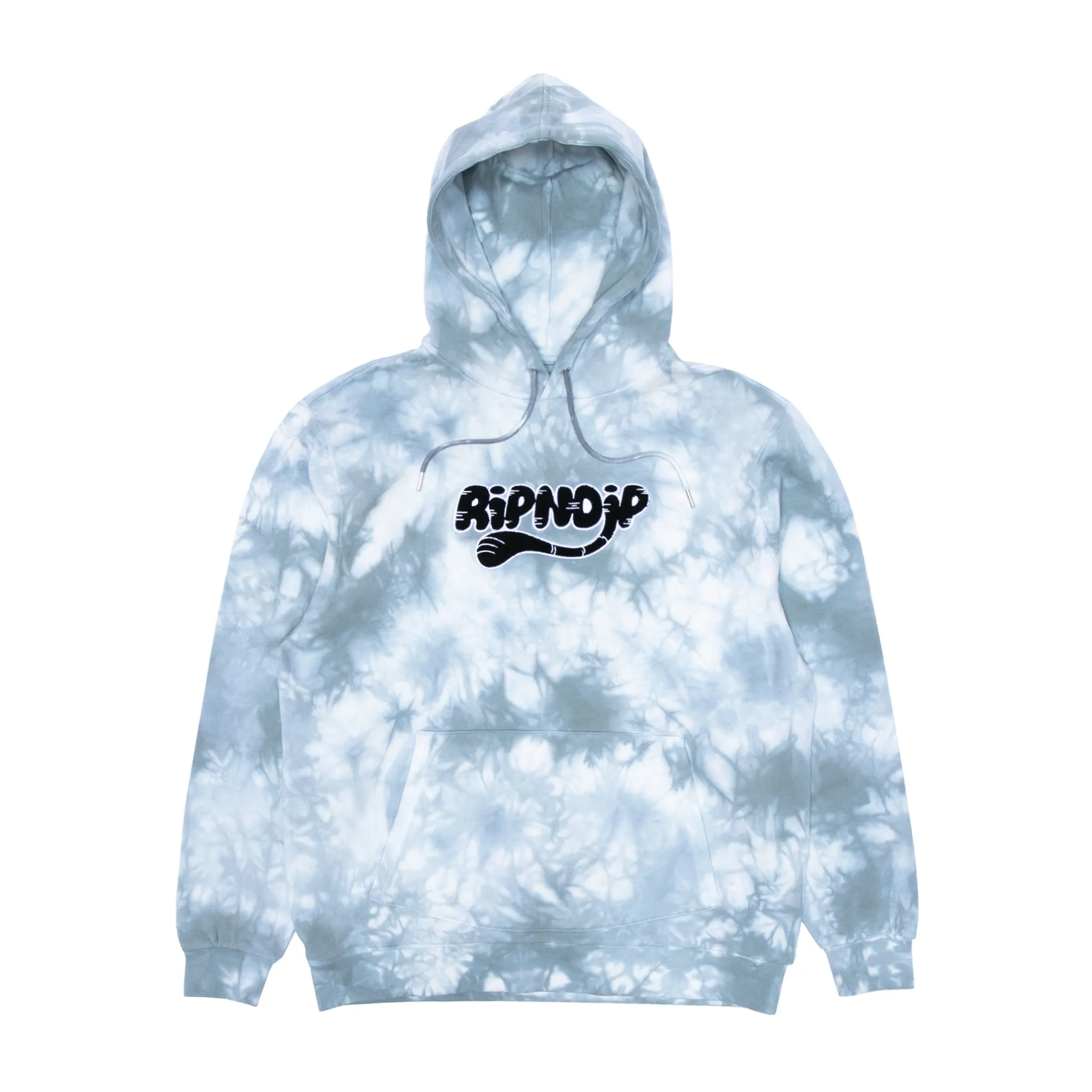 RIPNTAIL Hoodie (Grey Lightning Wash) sold by Ripndip
