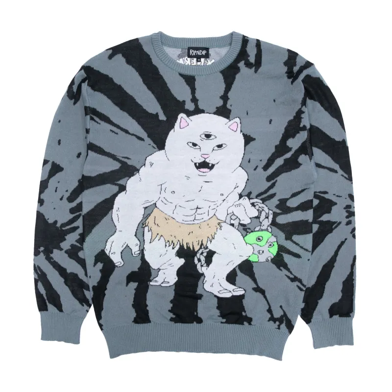 X Nerm Knit Sweater (Multi) sold by Ripndip