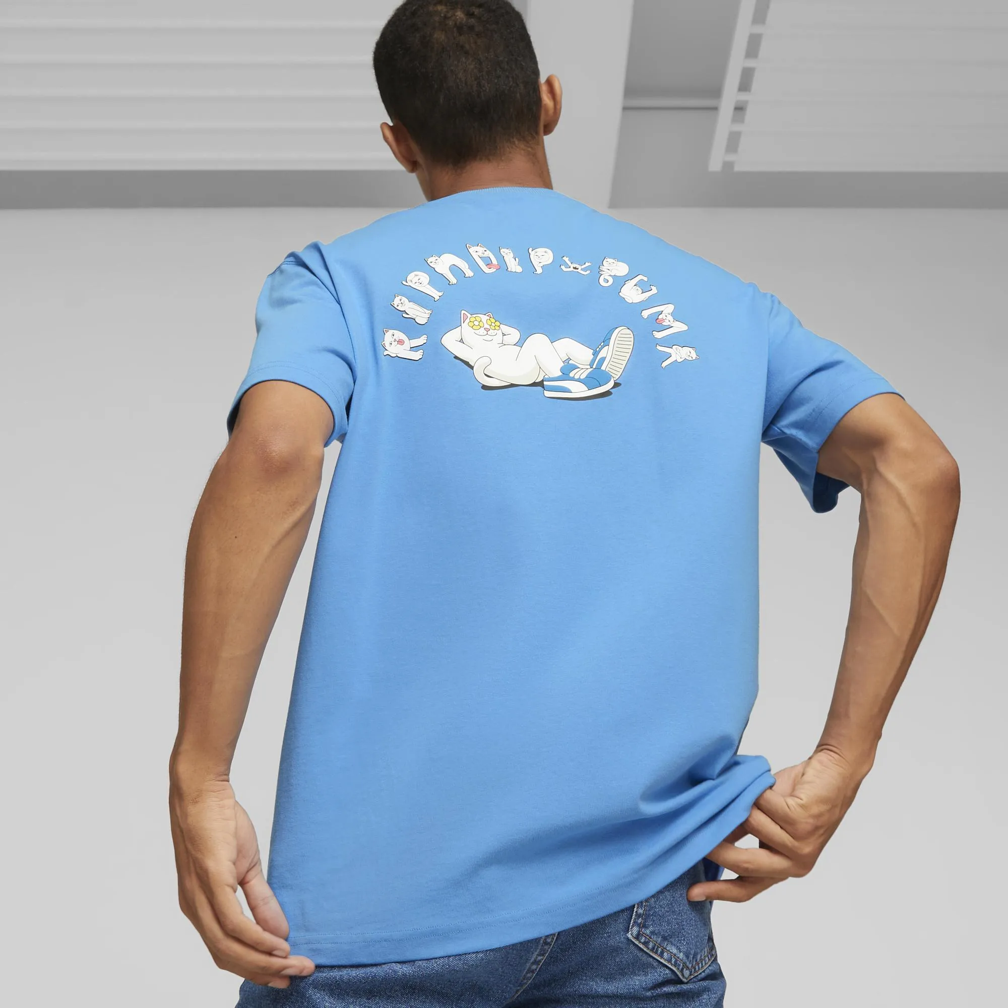PUMA X RIPNDIP Graphic Tee (Regal Blue) sold by Ripndip product image thumbnail 3