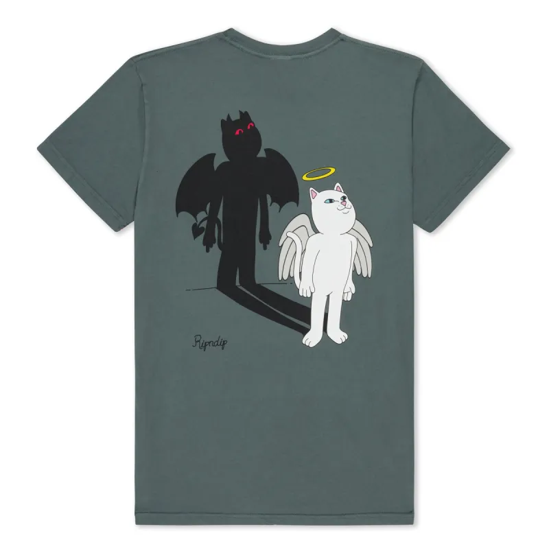 Shadow Friend Tee (Charcoal) made by Ripndip