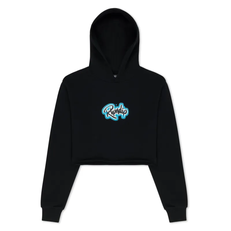 In Loving Memory Cropped Hoodie (Black) sold by Ripndip