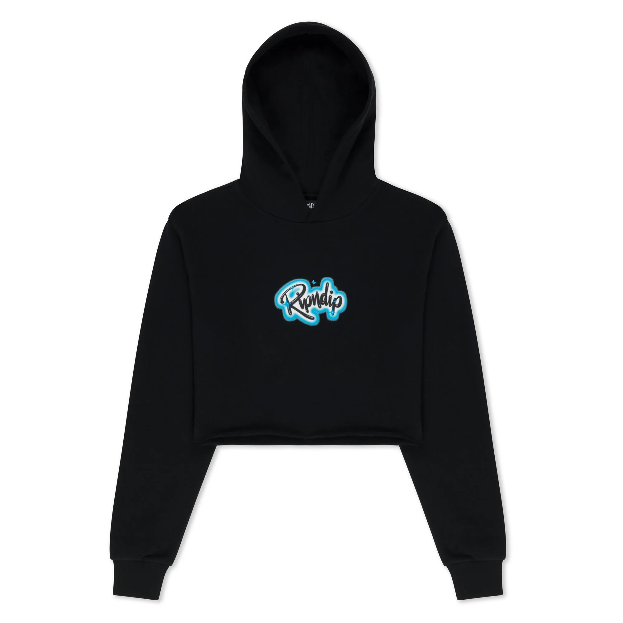 In Loving Memory Cropped Hoodie (Black) sold by Ripndip