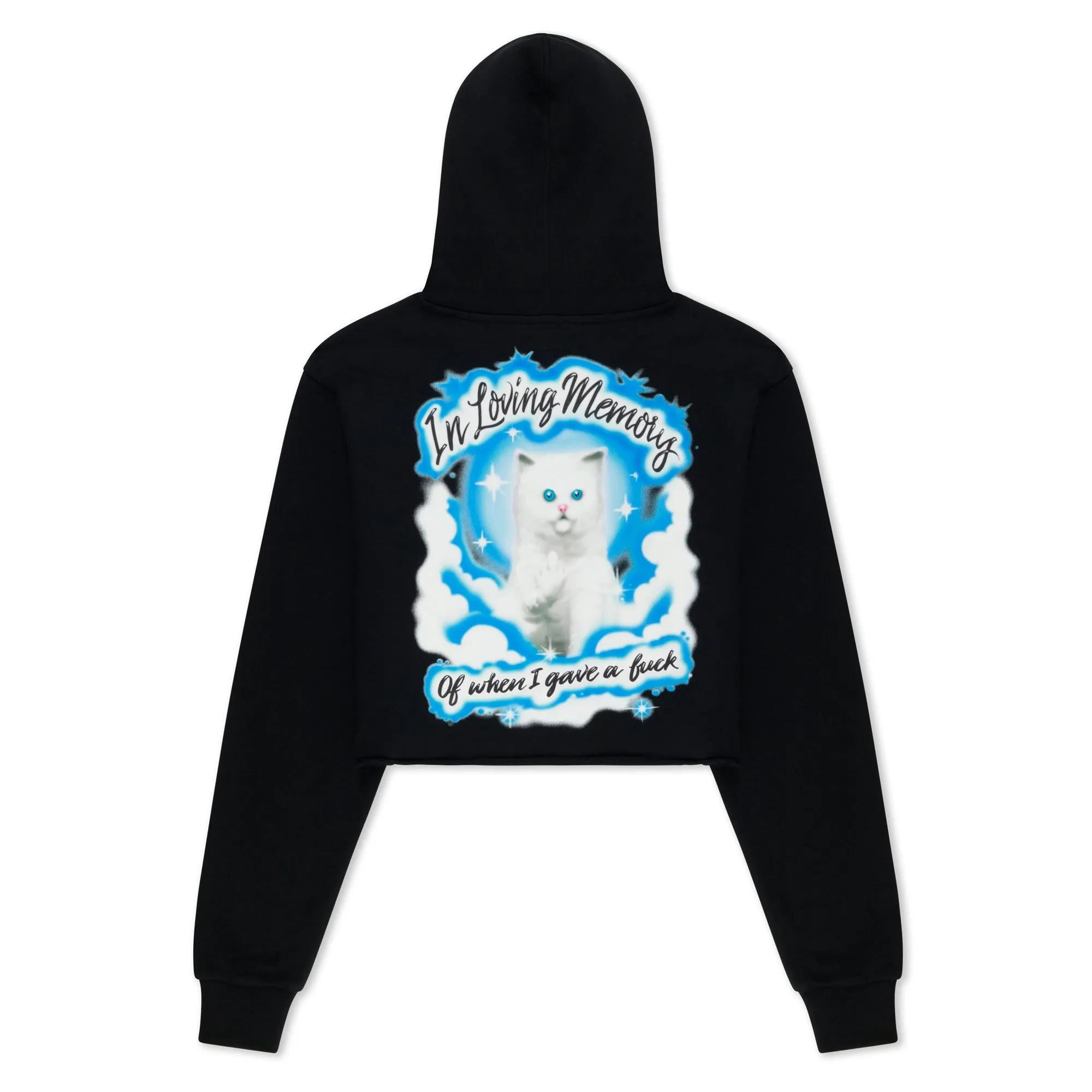 In Loving Memory Cropped Hoodie (Black) sold by Ripndip product image thumbnail 3