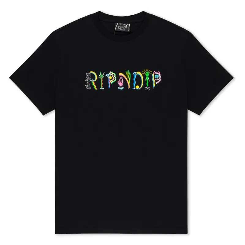 Venice Tee (Black) sold by Ripndip