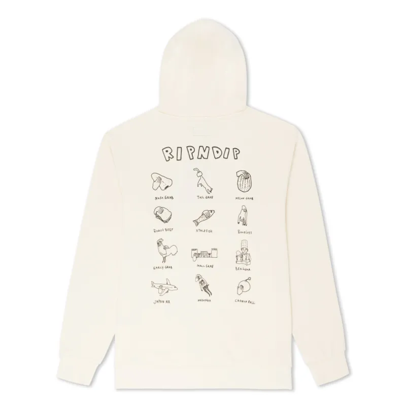 Grabs Hoodie (Bone) sold by Ripndip