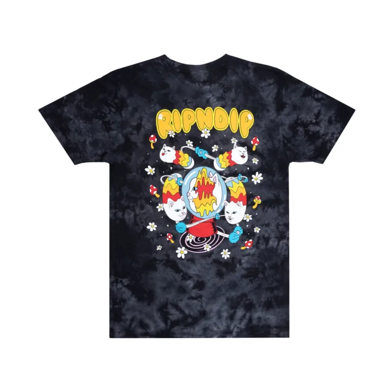 Space Gravy Tee (Black Lightning Wash) made by Ripndip