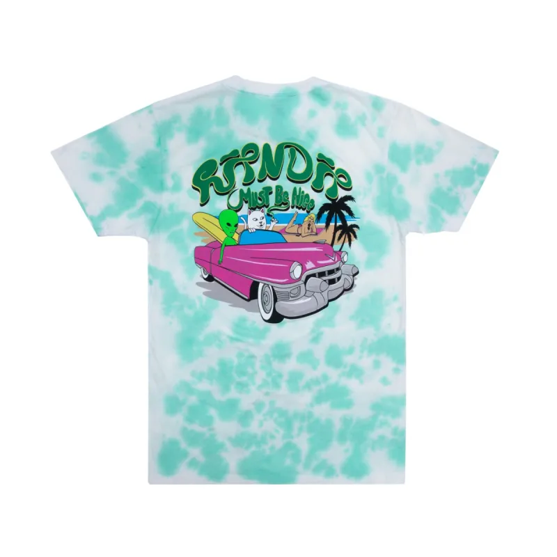 Nermrider Beach Tee (Mint Cloud Wash) sold by Ripndip