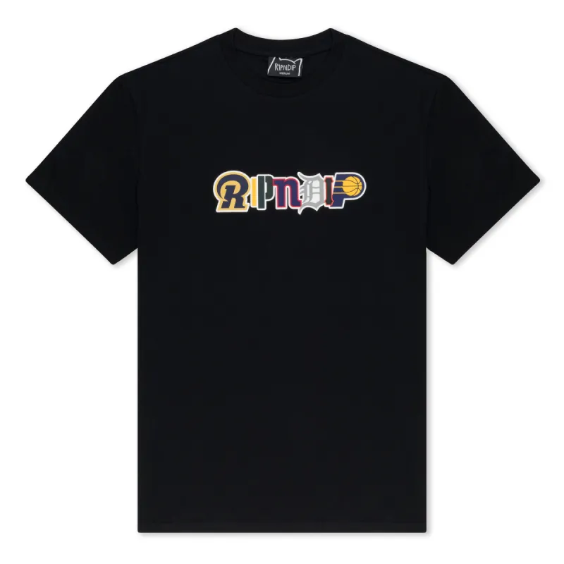 Fan Fave Tee (Black) sold by Ripndip