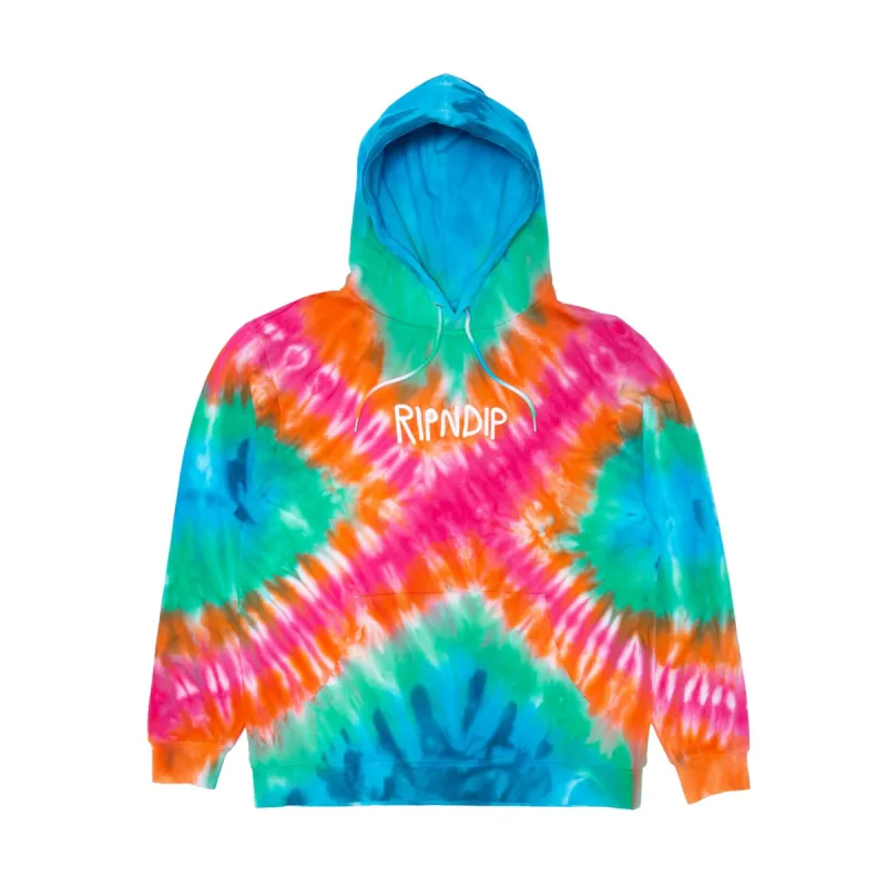 OG Prisma Hoodie (Rainbow X Dye) made by Ripndip