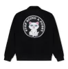 Stop Being A Pussy Varsity Jacket (Black) sold by Ripndip