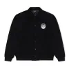 Stop Being A Pussy Varsity Jacket (Black) sold by Ripndip
