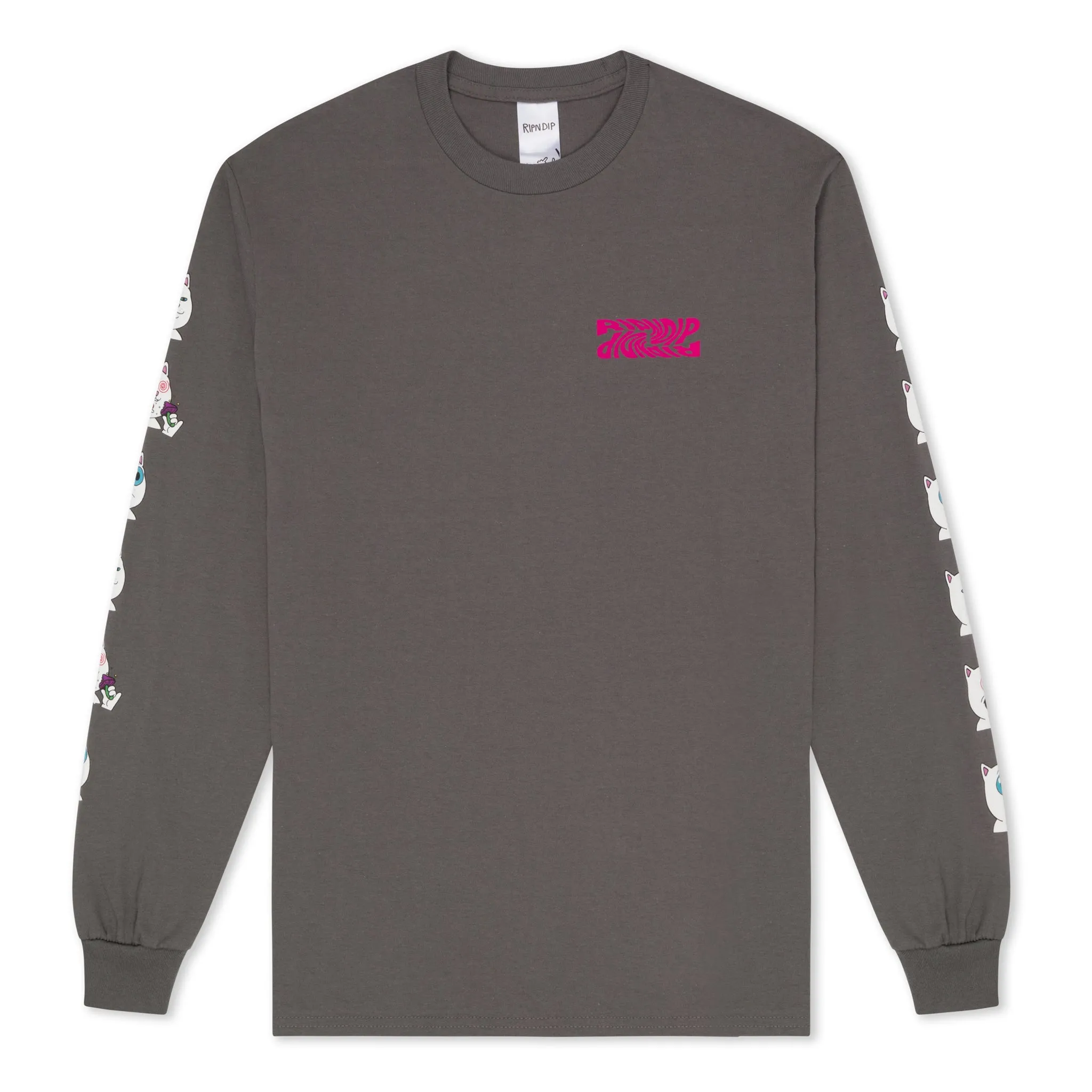 Shroom Diet Long Sleeve (Charcoal) sold by Ripndip product image thumbnail 2