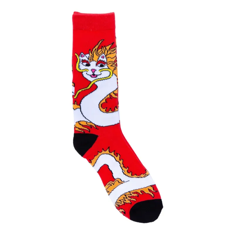 Dragonerm Socks (Red) made by Ripndip