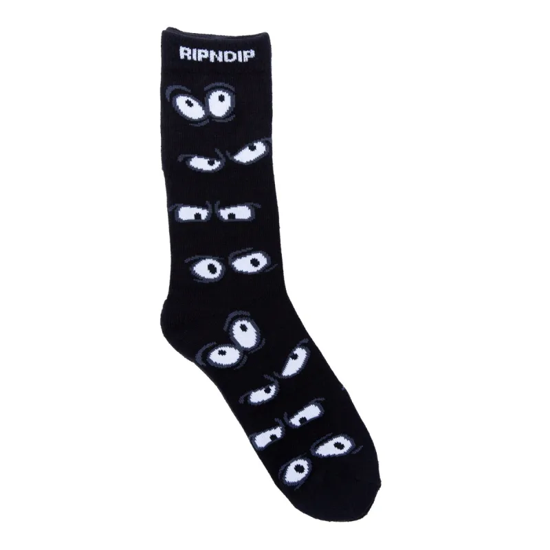 All Eyez Socks (Black) sold by Ripndip