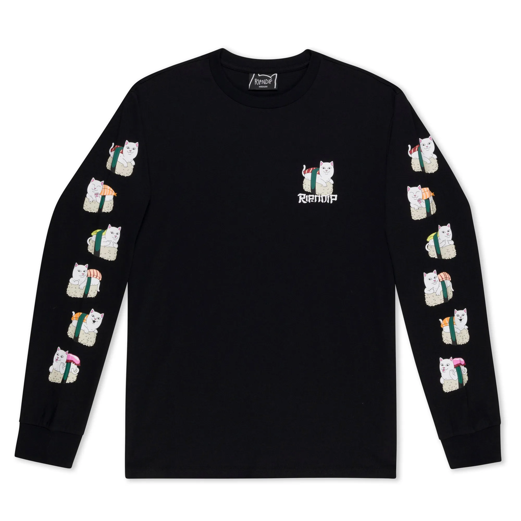 Sushi Nerm Long Sleeve (Black ) sold by Ripndip product image thumbnail 3