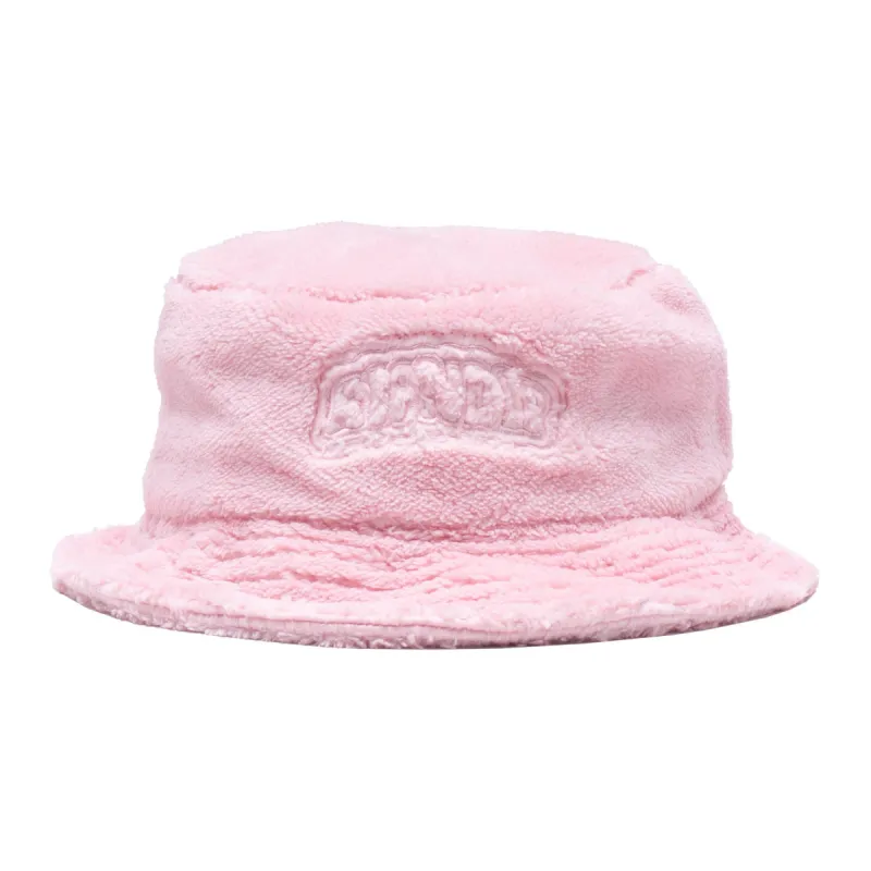 Bubble Sherpa Bucket Hat (Pink) sold by Ripndip
