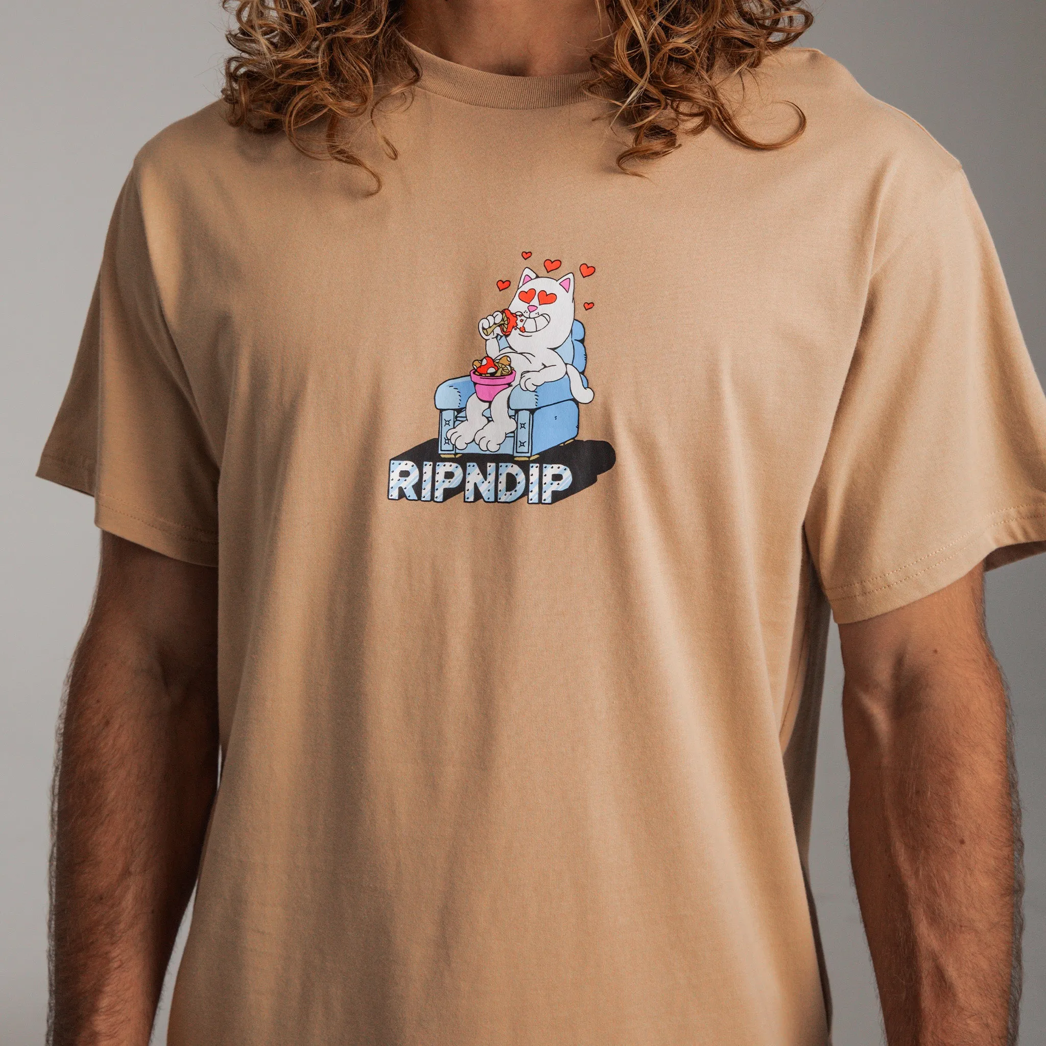 Afternoon Snack Tee (Almond) sold by Ripndip product image thumbnail 2