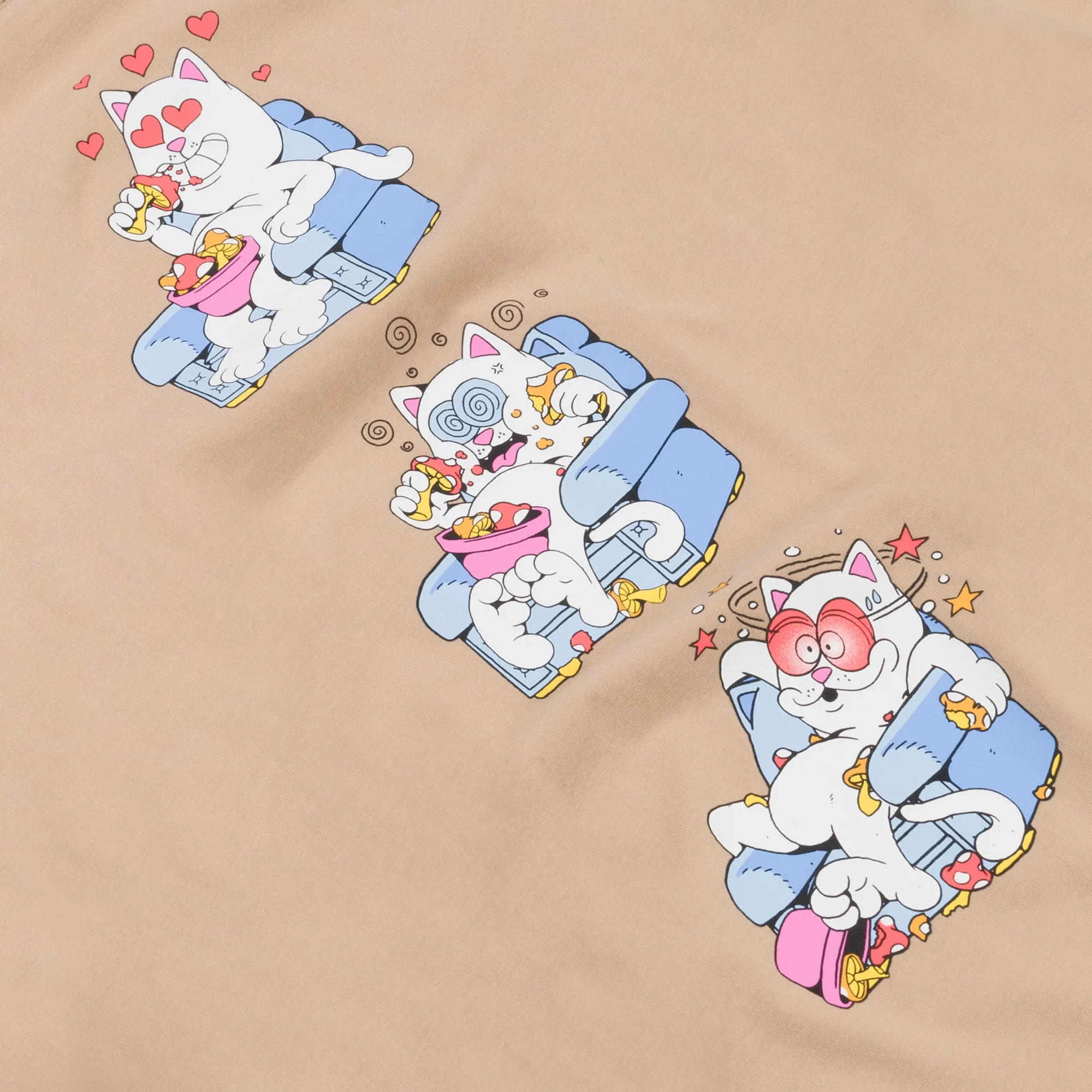 Afternoon Snack Tee (Almond) sold by Ripndip product image thumbnail 5