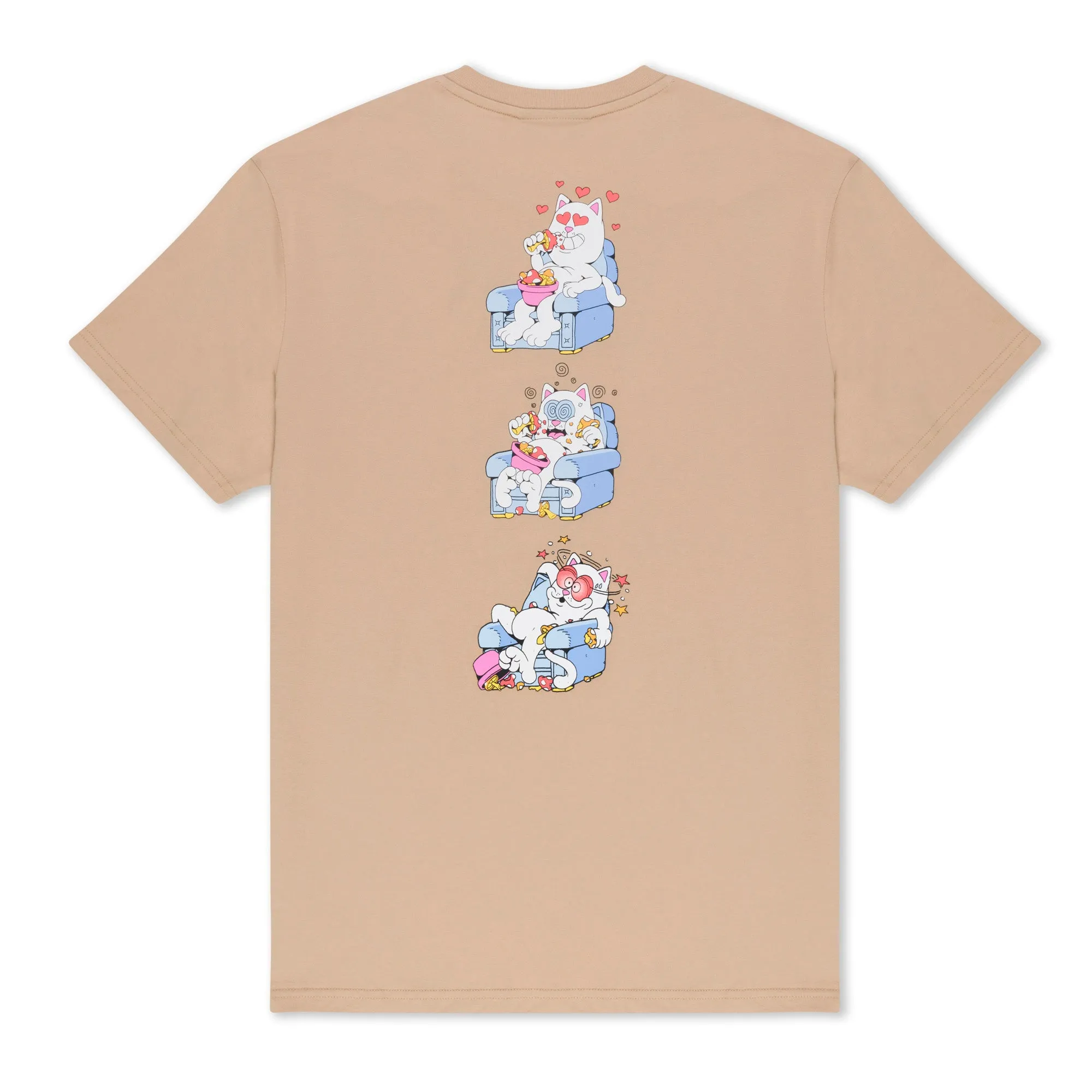 Afternoon Snack Tee (Almond) sold by Ripndip