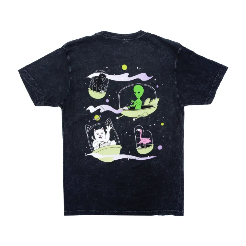 The Nermsons Tee (Black Mineral Wash) made by Ripndip