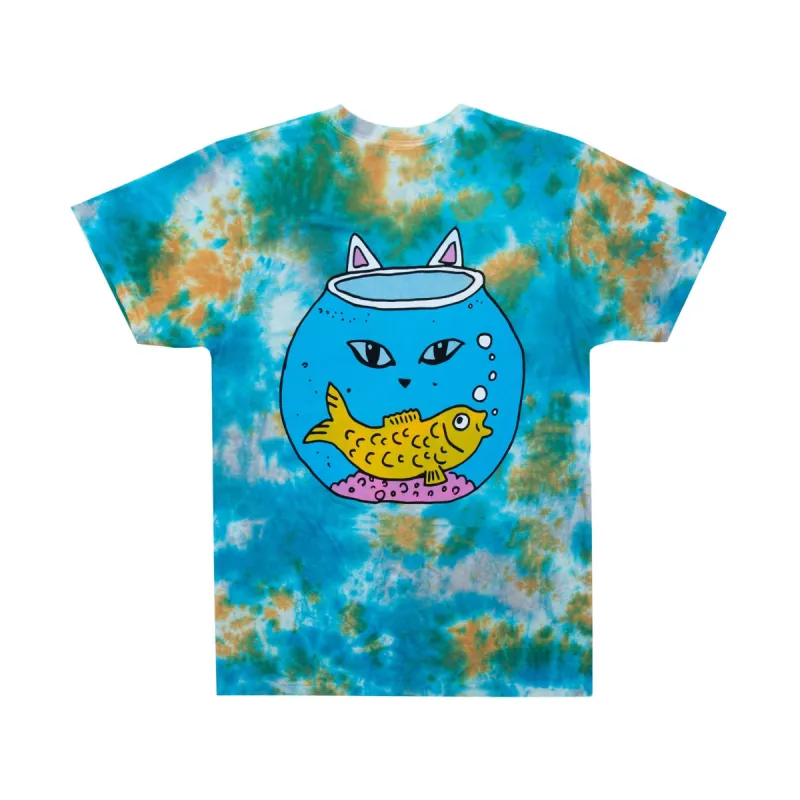 Finding Nermio Tee (Navy/Orange Tie Dye) sold by Ripndip