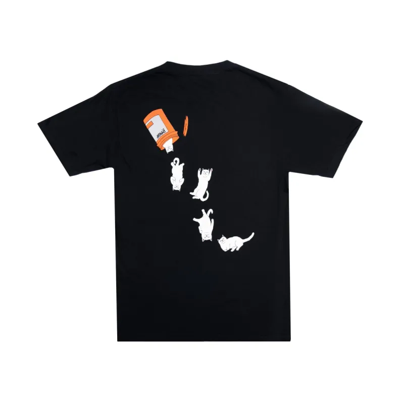 Nermal Pills Tee (Black) sold by Ripndip